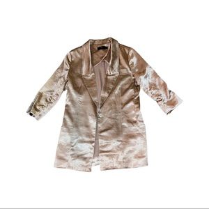Vintage rose gold blazer